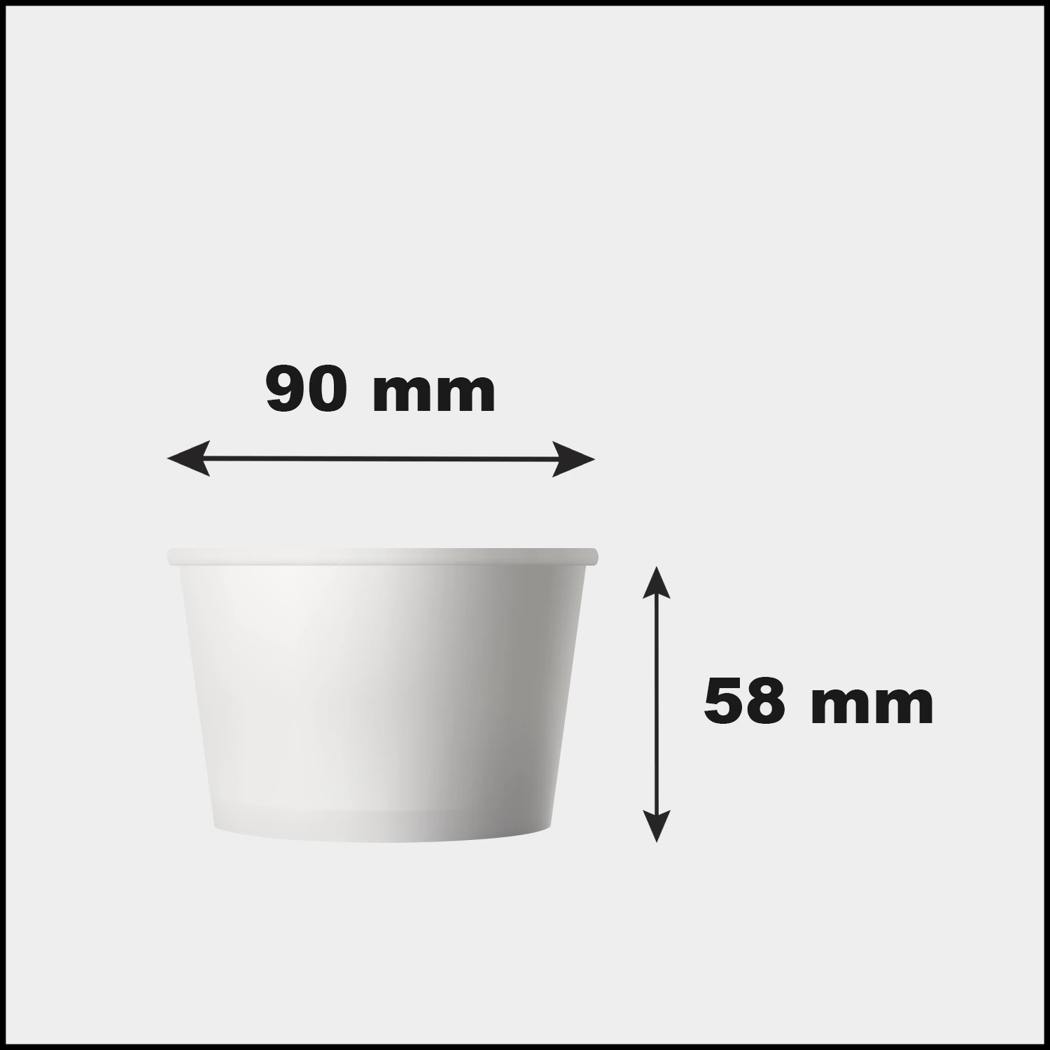 Paper Bowl 260cc